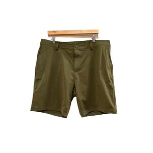 Rhone Commuter Shorts Olive Green Men's 38X8.5 Golf Outdoor Casual